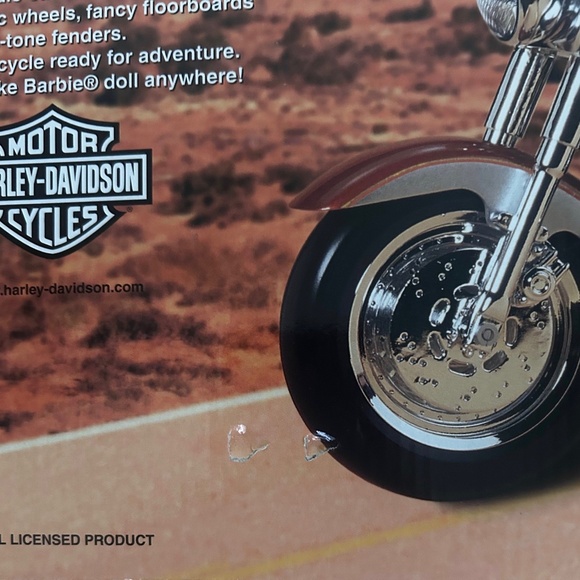 Harley-Davidson Barbie and Ken with 1999 Harley Fat Boy Bundle - NIB Vintage - Picture 4 of 14